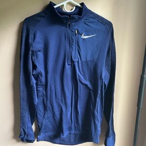 Nike Men's Blue Quarter Zip